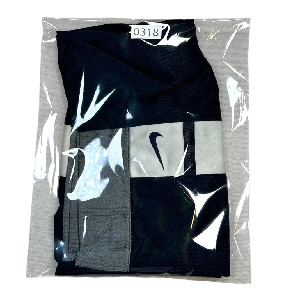 Vintage Nike Basketball Shorts Men XL Navy Blue White Mesh Athletic Swoosh Y2K - Picture 7 of 7